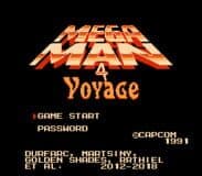 Mega Man 4 Voyage